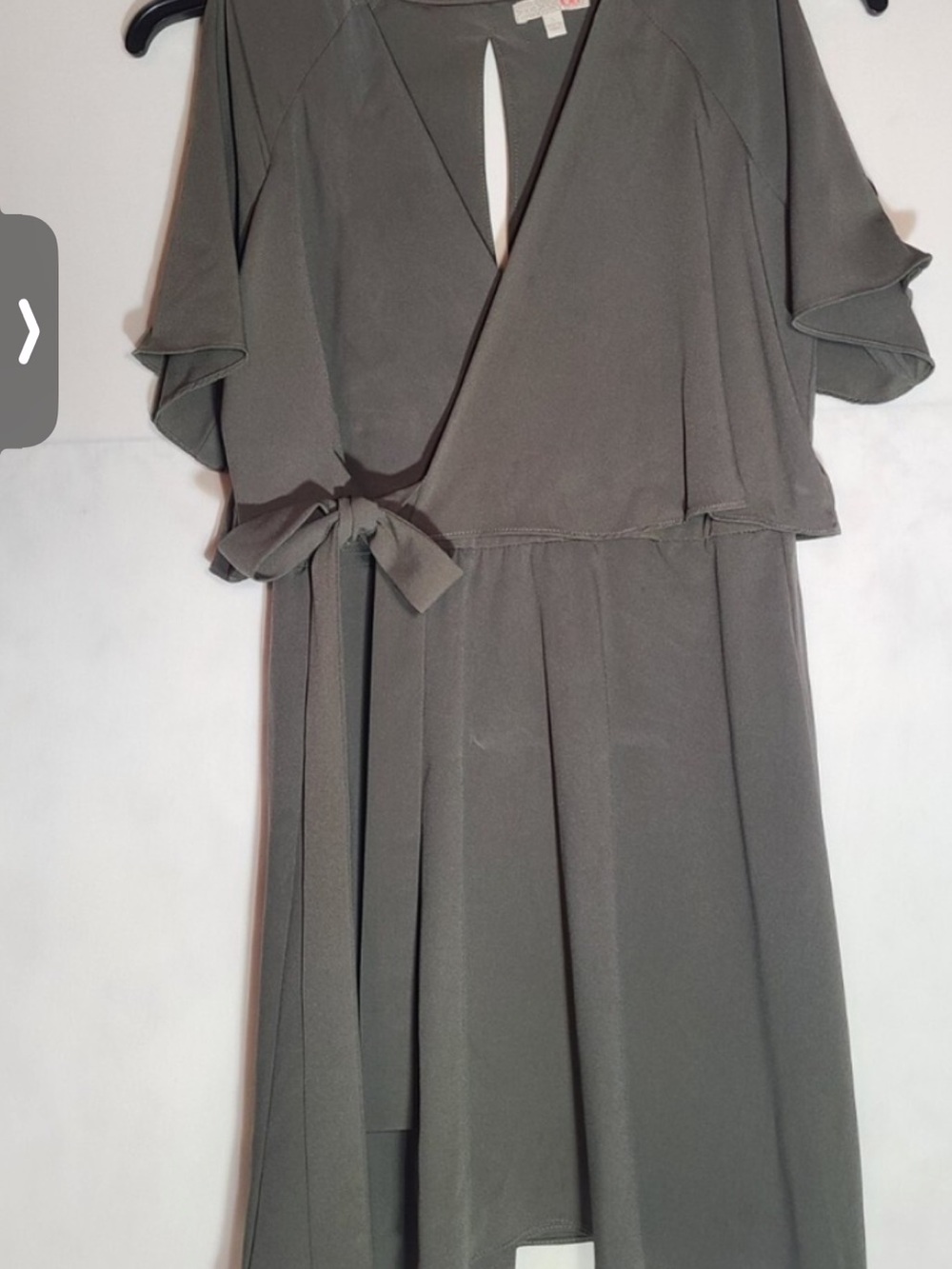 Gianni Bini  Wrap Dress with Tie Waist